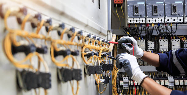Professional Electrician technician working in Delcambre, LA